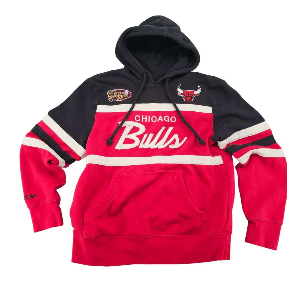 Mitchell & Ness Chicago Bulls 1998 NBA Finals Hardwood Classics Hoodie Mens M